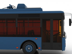trolleybus bogdan t60111 Modèle 3D