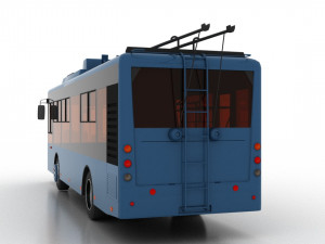 trolleybus bogdan t60111 Modèle 3D