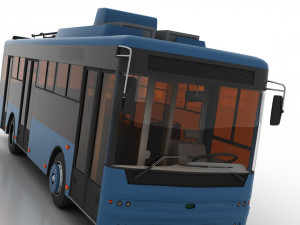 trolleybus bogdan t60111 Modèle 3D