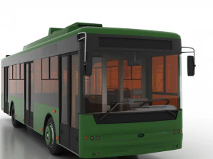 filobus bogdan t70110 Modello 3D