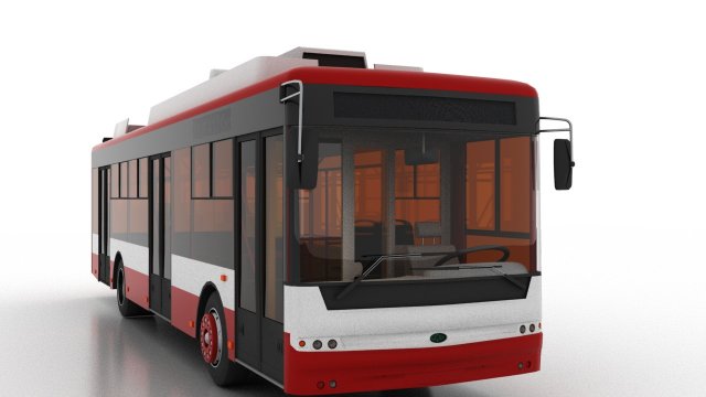 trolleybus bogdan t70115 Modelo 3D .c4d .max .obj .3ds .fbx .stl .blend 