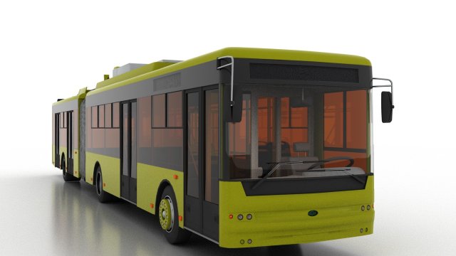 trolleybus bogdan t90110 Modèle 3D .c4d .max .obj .3ds .fbx .stl .blend 