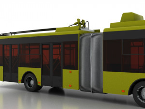 trolleybus bogdan t90110 Modèle 3D