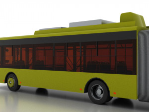 trolleybus bogdan t90110 Modèle 3D