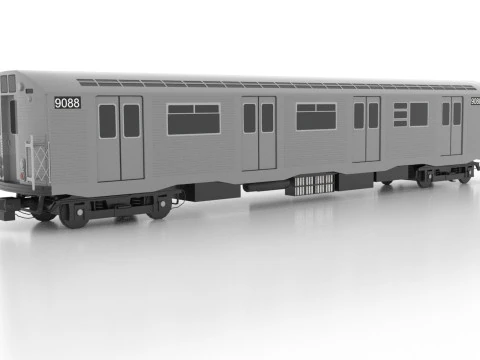 Budd R32 1965 Low 3D Model