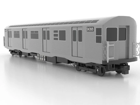Budd R32 1965 Low 3D Model