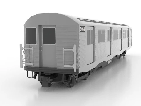 Budd R32 1965 Low 3D Model