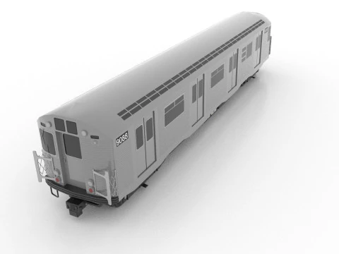 Budd R32 1965 Low 3D Model