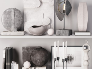 Decorative set 5 3D 模型