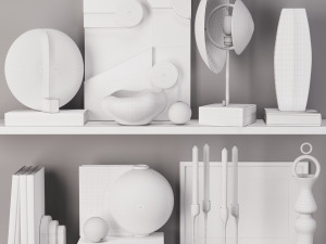 Decorative set 5 3D Model