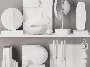 Decorative set 5 3D Model