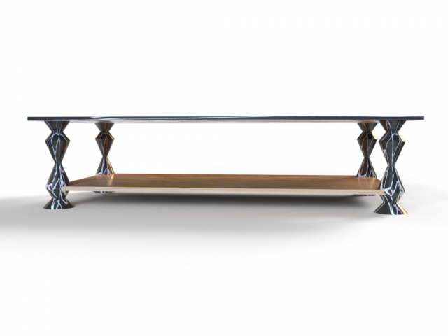 coffeetable 3D Model .c4d .max .obj .3ds .fbx .stl .blend 