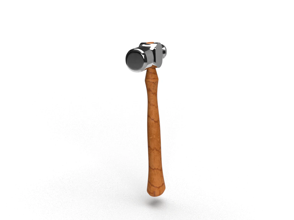 hammer 3D Model .c4d .max .obj .3ds .fbx .stl .blend 