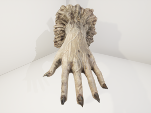 meat cube arm 3D Model