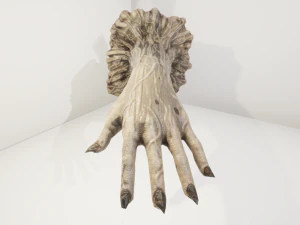 рука м'ясного кубика 3D Модель