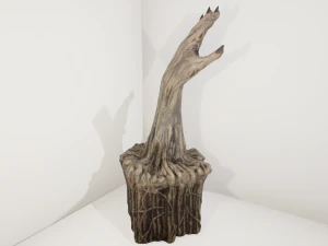 рука м'ясного кубика 3D Модель