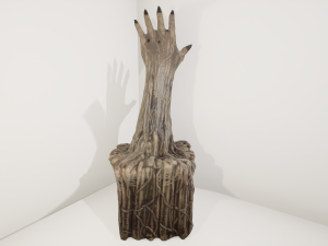 meat cube arm 3D Модель