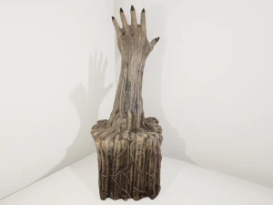 рука м'ясного кубика 3D Модель