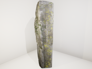 skull tombstone 3D Model