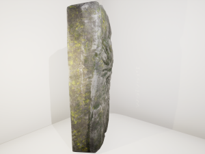 skull tombstone 3D Model