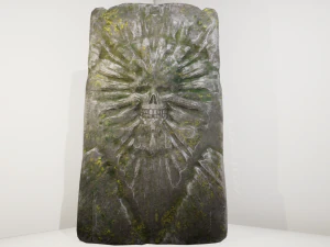 skull tombstone 3D Model