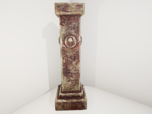 ancient pillar 3D-Modell