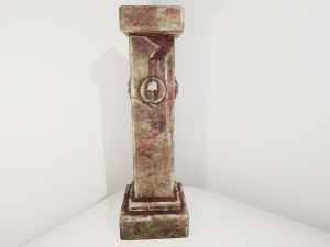 ancient pillar 3D-Modell