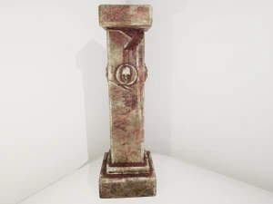 ancient pillar 3D Model