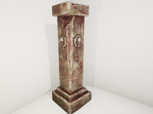 ancient pillar 3D-Modell