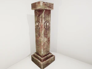ancient pillar 3D Model