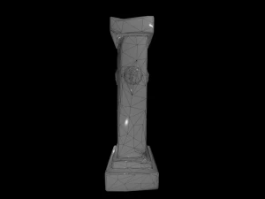 ancient pillar 3D Model