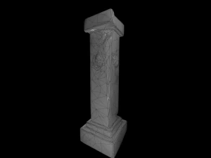 ancient pillar 3D Model