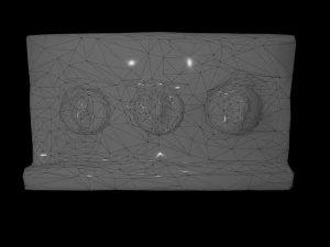 ancient wall 3D Model