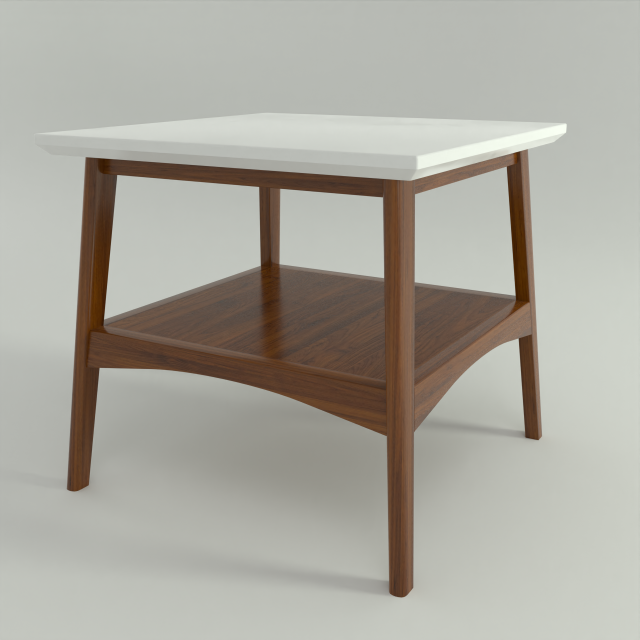 end table Model 3D .c4d .max .obj .3ds .fbx .stl .blend 