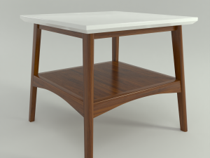 end table Model 3D