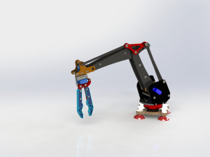 robotic arm 3D 모델