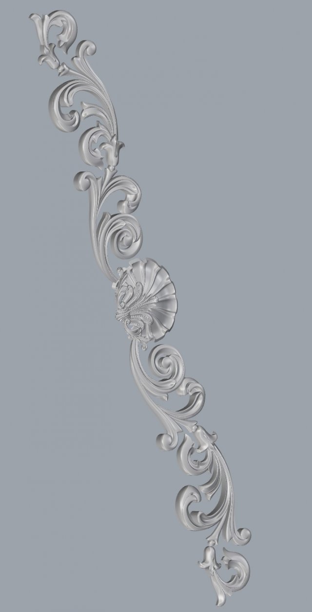 decorative Model 3D .c4d .max .obj .3ds .fbx .stl .blend 
