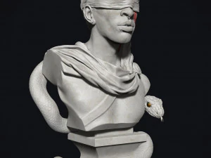 giovane delinquente Modello di stampa 3D