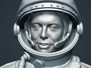 elon musk 3D Print Model