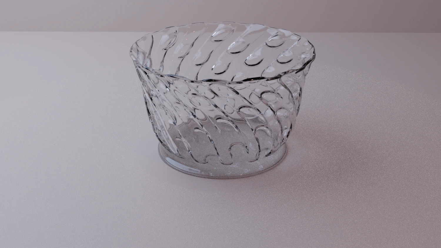 glass bowl 3D Model .c4d .max .obj .3ds .fbx .stl .blend
