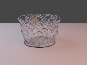 glass bowl 3D-Modell