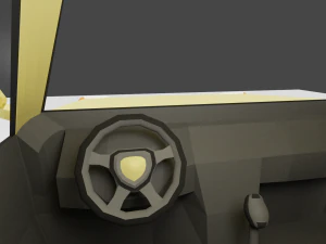 lowpolehatchback Model 3D