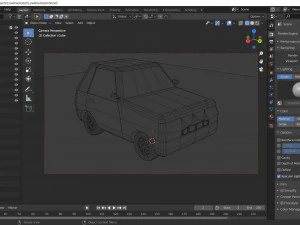 lowpolehatchback Model 3D