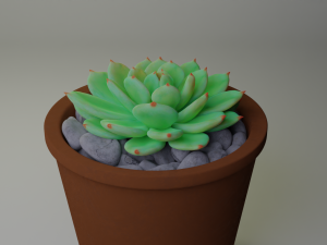 StoneRose Model 3D