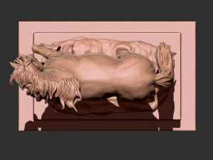 horse sculpture 3D Print Model