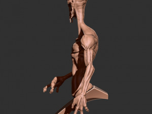 alien pen holder Model Cetak 3D