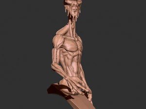 alien pen holder 3D Print Model