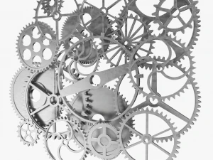 ギアセット 3Dモデル