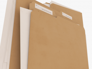 file folders 3Dモデル