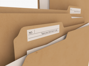 file folders 3Dモデル